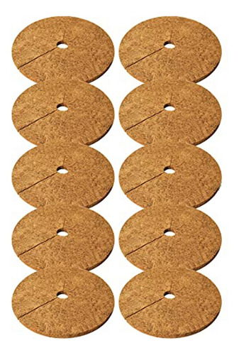 Tapete Protector De Anillos Para Mantillo De Fibra De Coco,
