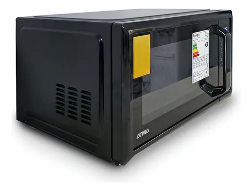Microondas Atma Matdgb28uap 28lts Atma 900w Con Grill Negro
