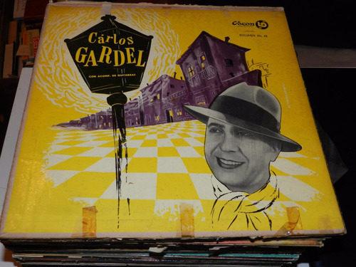 Vinilo 0554 - Carlos Gardel Con Acomp.  De Guitarras  Vol  