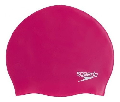 Gorra De Natación Speedo Plain Moulded Silicon Fucsia 459 Color 450-Fucsia Diseño de la tela Liso Tamaño U