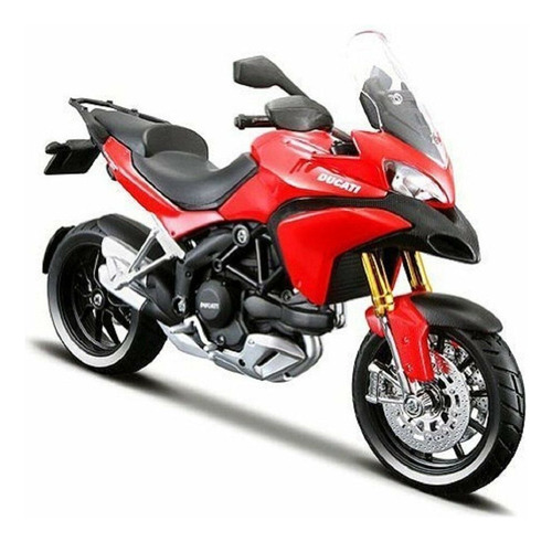 Maisto Ducati Multistrada 1200s 1/12 Rojo Modelo Fundido A T