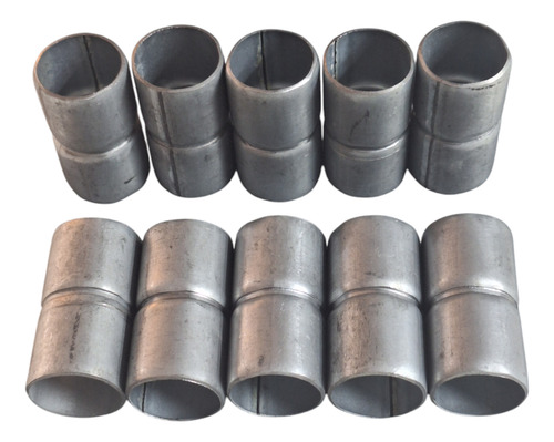 Cupla Unión Para Caño Metal 7/8 Pack X 10 Un