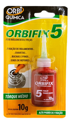 Trava Rosca E Fixa Rolamento E Peças Orbifix 5  10g