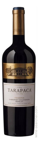 Pack De 6 Vino Tinto Tarapaca Reserva Cabernet Sauvignon 750