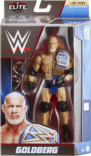 Wwe Goldberg Top Picks Elite Collection Action Figura Con Ca