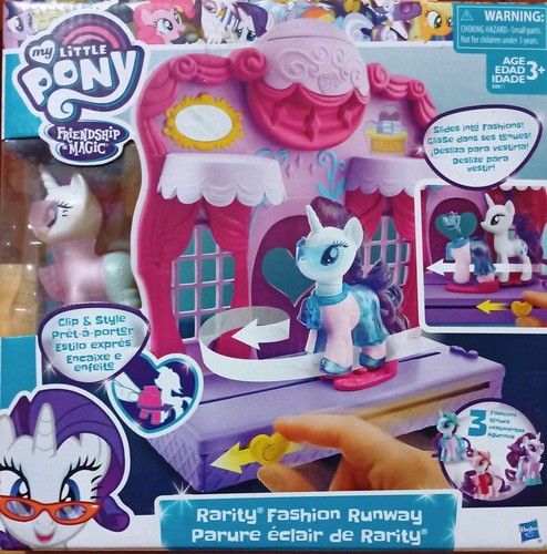 Rarity Fashion Runway / My Little Pony Hasbro | Cuotas sin interés Rarity Fashion Runway / My Little Pony Hasbro | Cuotas sin interés