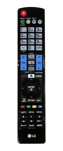 Control Remoto Para Tv LG Akb74115501