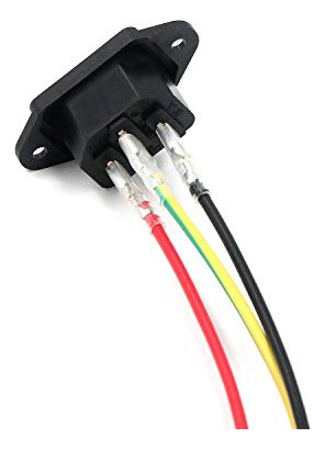 Pack De 2 Adaptadores Iec C14 250v 10a Con Conectores
