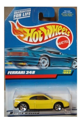 Hot Wheels Ferrari 348 Rara Variacion De Ruedas Solo Envios