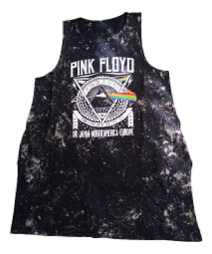 Remeron Musculosa Mujer Pink Floyd Vestido