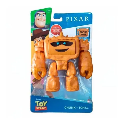 Boneco Articulado Chunk Toy Story Gira Face Original Mattel