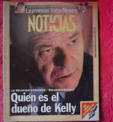 Revista Noticias 24 De Mayo De 1992 Sabato Sabatini Xuxa