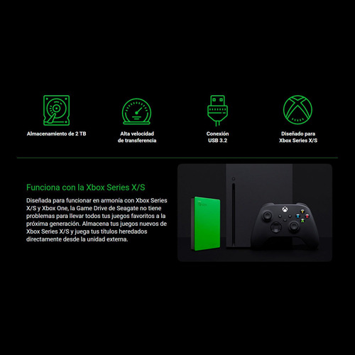Disco Duro Externo Seagate Halo Master Chief 2tb Loi