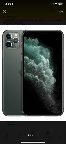 iPhone 11 Pro Max Medianoche 64gb (Usado)