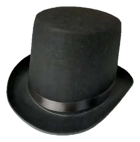 Cartola Chapéu Magico Noivo Casamento Preto Tamanho Adulto