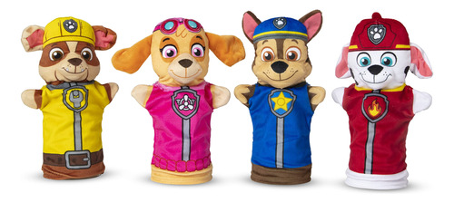 Melissa & Doug Marionetas De Mano De La Patrulla Canina (4 .