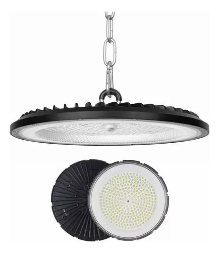 Campana Lampara Led Industrial Tipo Ufo 200w 288 Leds Techo