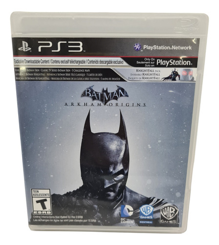 Batman Arkham Origins Ps3 Físico De Uso