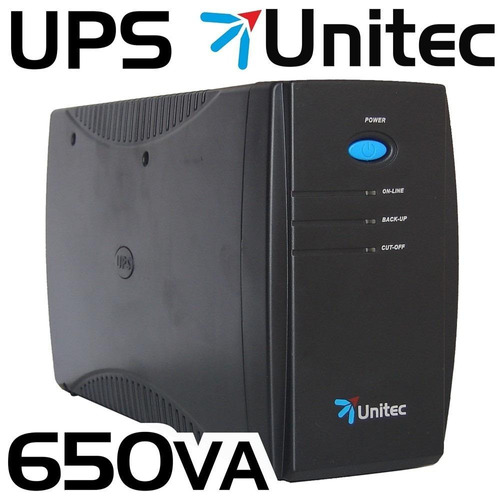 Ups Unitec Con 6 Tomas U650 Protección Para Computadores 