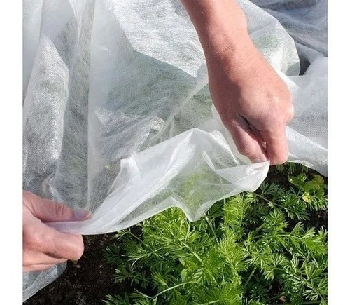 Tela Antihelada 2m X 50m Para Jardinería