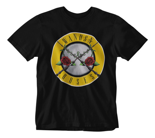 Camiseta Harry Potter Parodia Guns N Roses N1