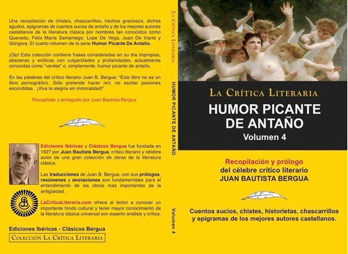 Humor Picante De Antaã¿o Volumen 4 - Bautista Bergua, Juan