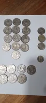 Comprar Lote 20 Monedas 1\u002F4 Dolar Usa 3 Monedas 5 Cent. 1 
