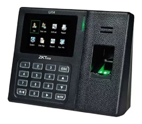 Control De Acceso & Asistencia Biometrico Zkteco Zk-lx14