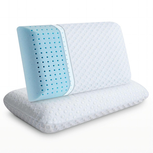 Hcore Almohadas De Espuma Viscoelastica De Gel, Paquete De 2