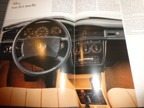 Mercedes Benz 190 , 190e , 190e 2.5 Y 2.6 1985 Catalogo (Usado)