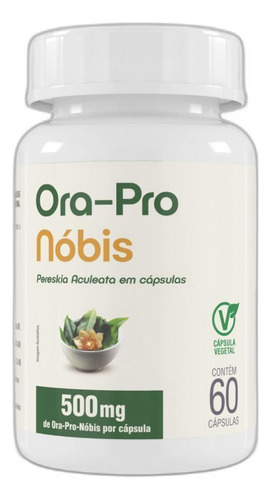 Ora Pro Nobis 500mg 60 Cps - Apisnutri