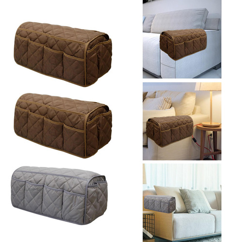 Mz 3 Uds 14 Bolsillos Sofá Reposabrazos Organizador Bolsas