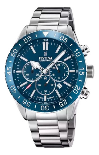 Reloj Festina F20575 100% Cronografo Ceramica Cristal Zafiro