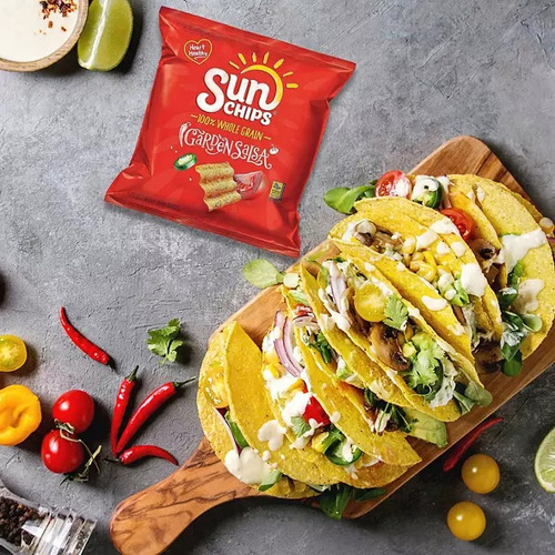 Sunchips Pack Variado, Papas De Grano Integral -pack 30 Pzs