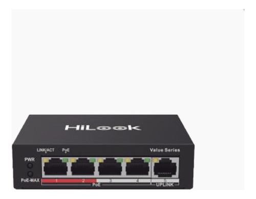 Interruptor Switch Poe+ 4 Ptos 10/100 Mbps 35watts Modo Ext