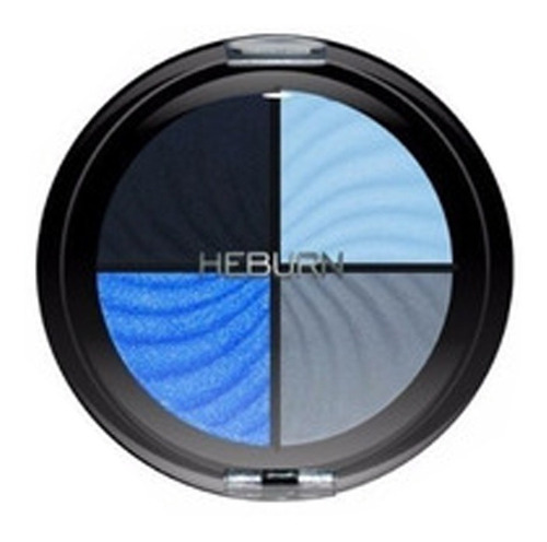 Sombra Compacta X4 Cuarteto Heburn Maquillaje Profesional