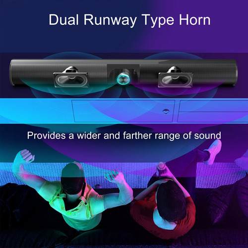 Alto-falante De Subwoofer Estéreo 3d Surround Sound Soundbar