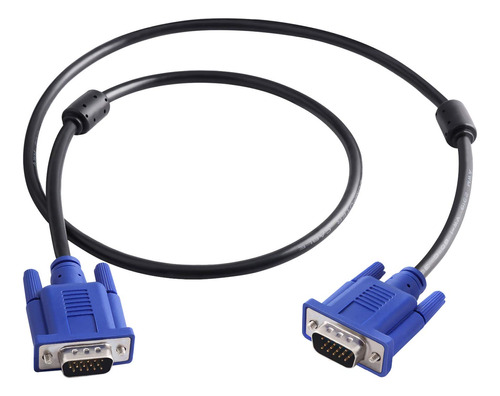 Pasow Vga A Vga Monitor Cable Hd15 Macho A Macho Para Proyec