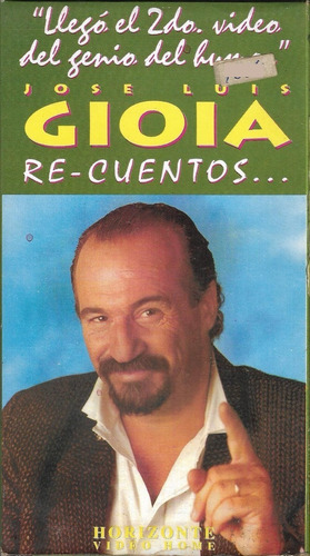 Jose Luis Gioia Re-cuentos Vhs Original