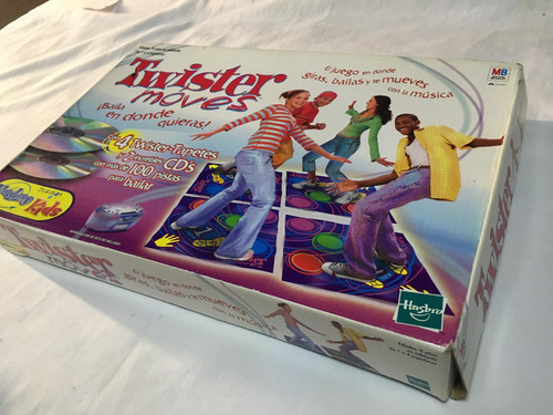 Juego De Mesa Twister Moves Dvd De Hasbro (Usado)