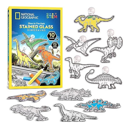 National Geographic Kit De Vitrales Para Niños,
