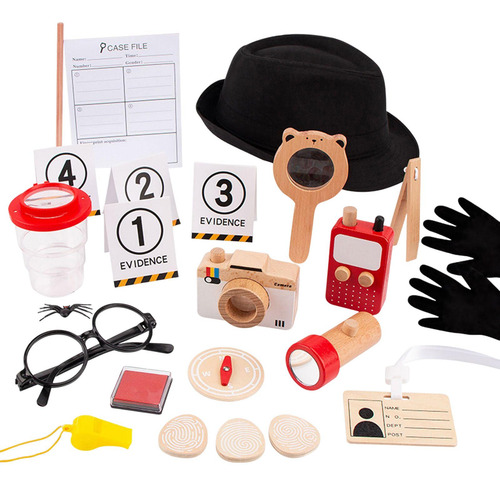 Disfraz De Detective Juego De Lupa Científica Para Niños