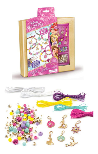 Set De Belleza Para Niñas Aretes Princesas 