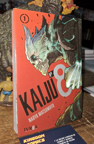 Kaiju No 8. Tomos 1 Y 2. Editorial Ivrea. Argentina.