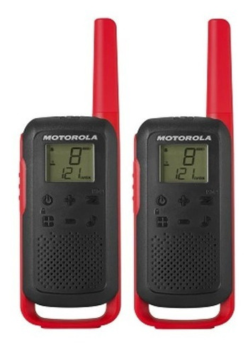 Par Radios Motorola Hasta 32km* Micro Usb T210 22ch Vox Scan (Reacondicionado)