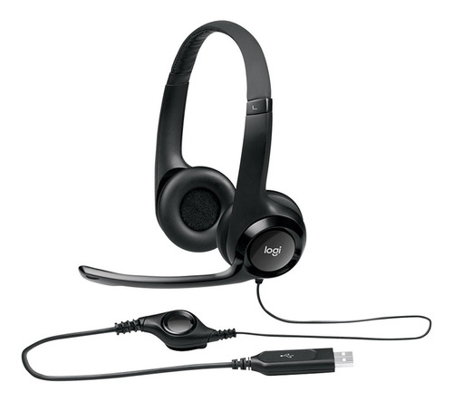 Audifono Con Microfono Logitech H390  Usb 2.0