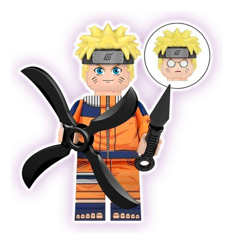 Minifiguras Anime Naruto Sasuke Shippuden Kakashi Os Gamer 