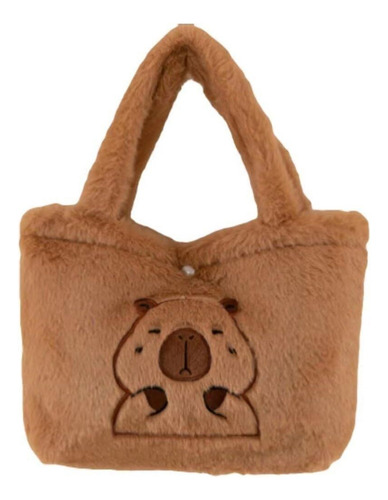 Bolso De Mano De Capibara De Felpa, Bolso De Mano Capibara