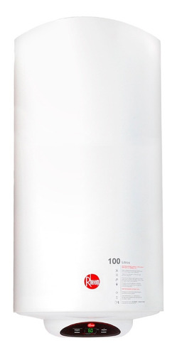Calentador De Acumulación Eléctrico 100 Litros 110v Rheem Color Blanco 120V