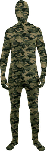 Disfraz Para Niño Soy Invisible Camuflado Zentai Talla M